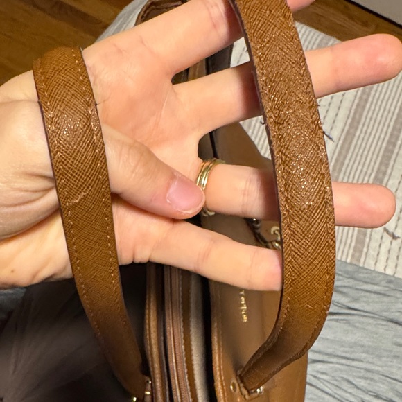 Michael Kors Brown Leather laptop Tote - Picture 3 of 5